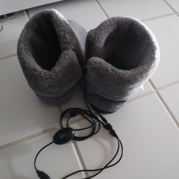 Obbomed USB Unisex 10V Carbon Fiber Heated Booties - Picture 4 of 4